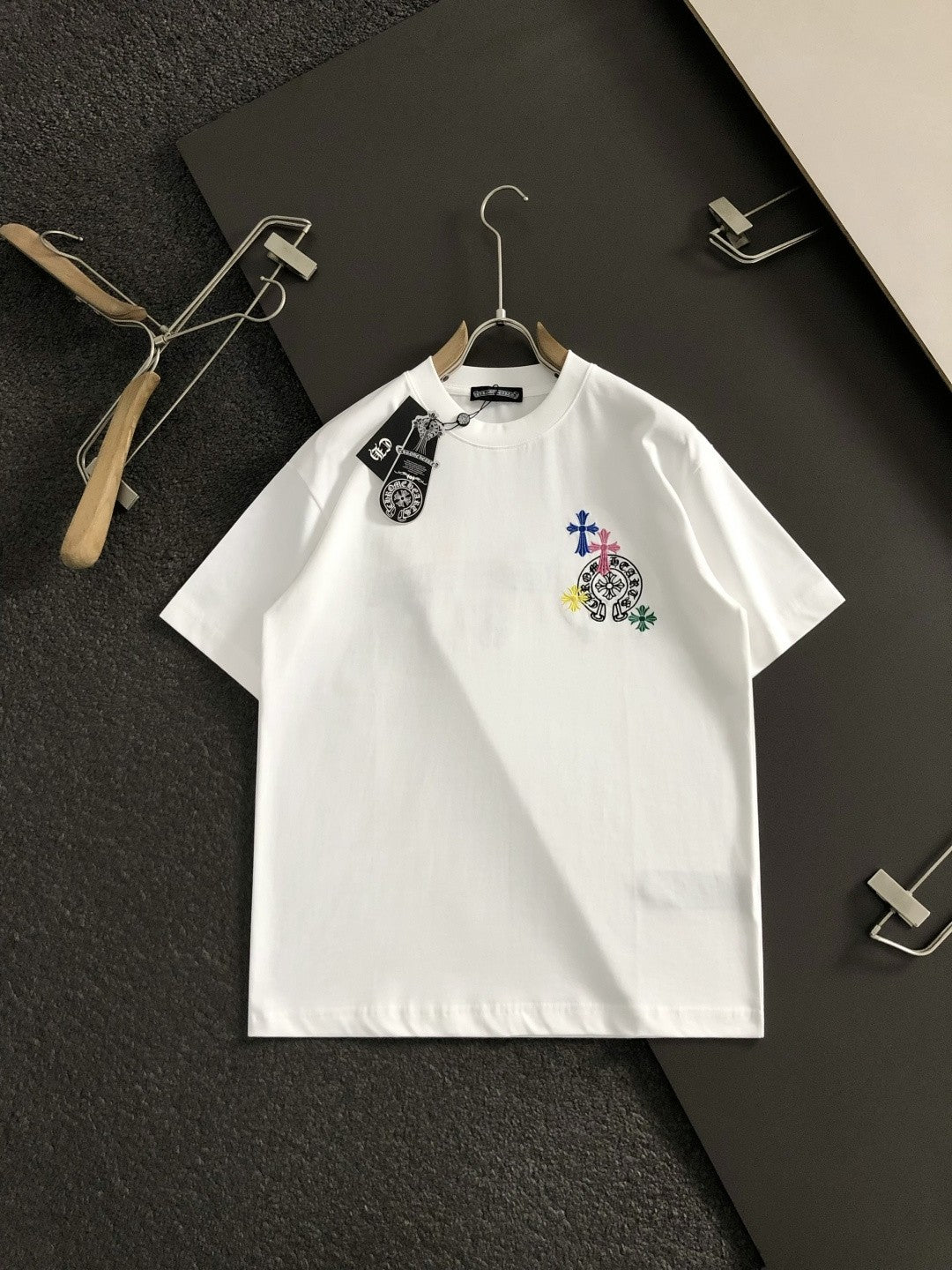 Chrome Heart Multi-Cross Banner Tee