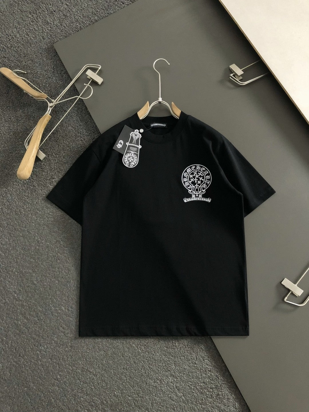 Chrome Heart Cross Print Tee