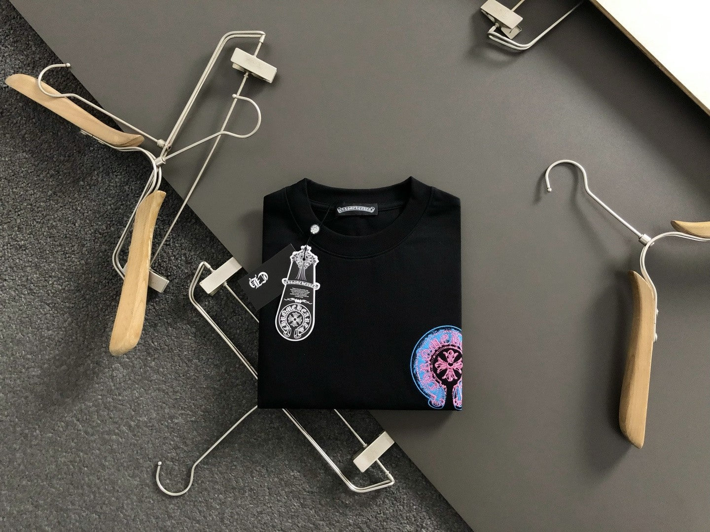 Chrome Heart Neon Horseshoe Tee