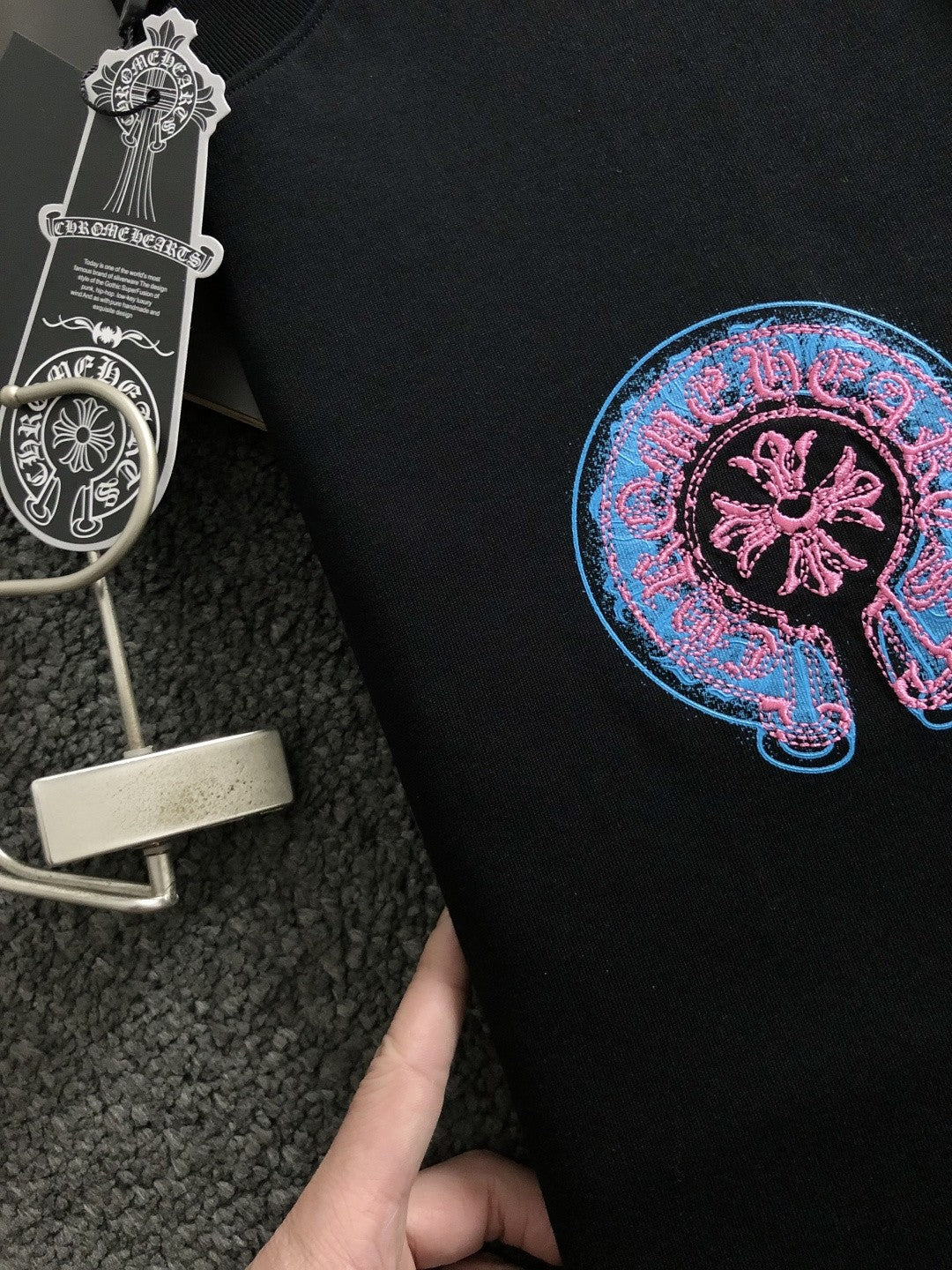 Chrome Heart Neon Horseshoe Tee