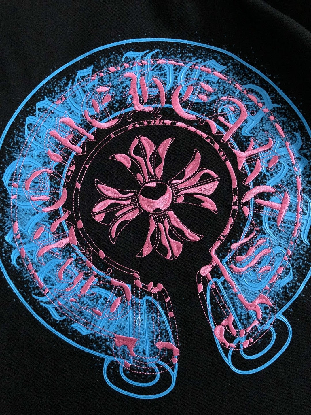 Chrome Heart Neon Horseshoe Tee