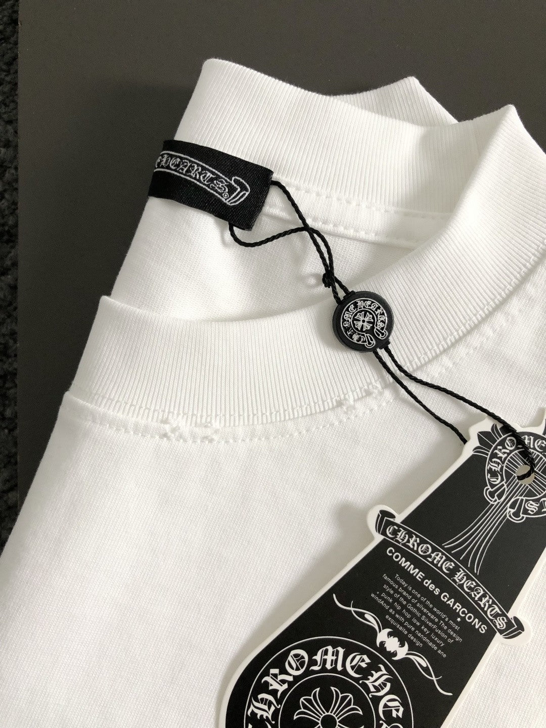 Chrome Heart Chain Horseshoe Tee