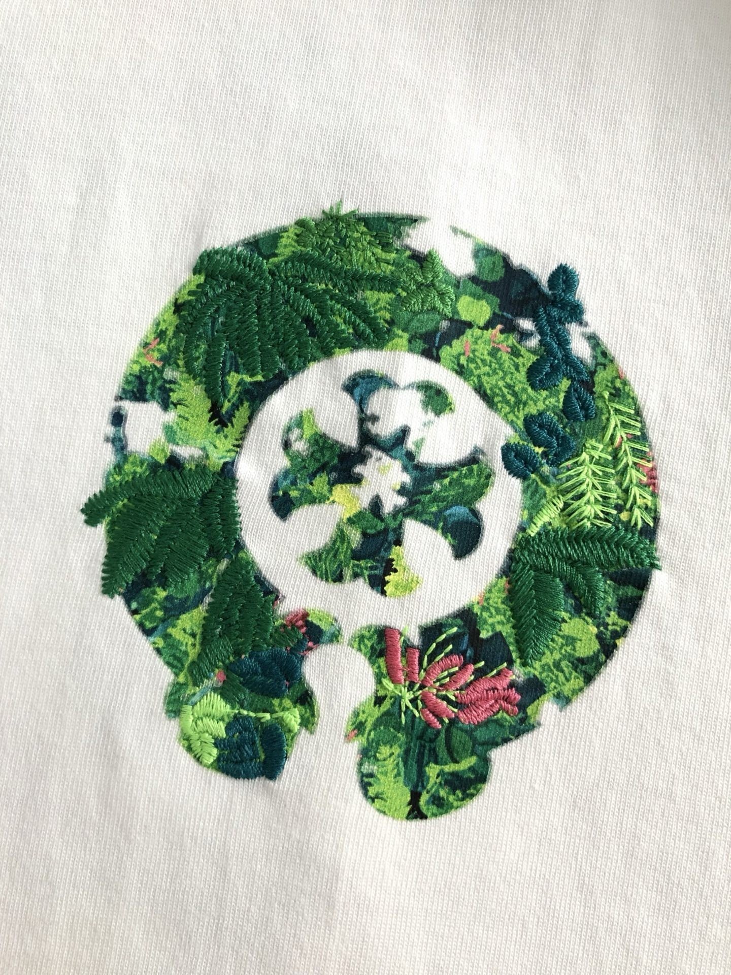 Chrome Heart Botanical Horseshoe Tee