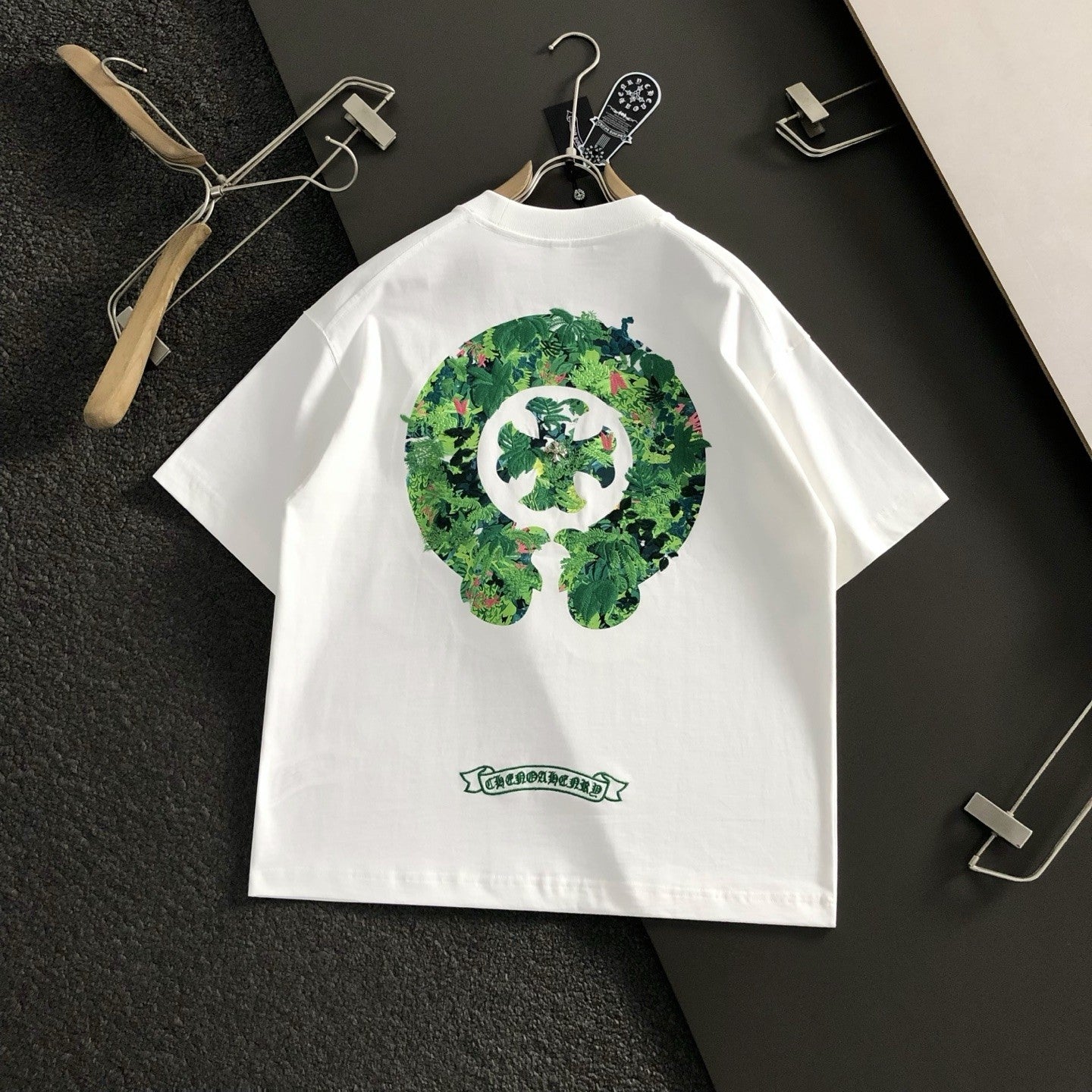 Chrome Heart Botanical Horseshoe Tee