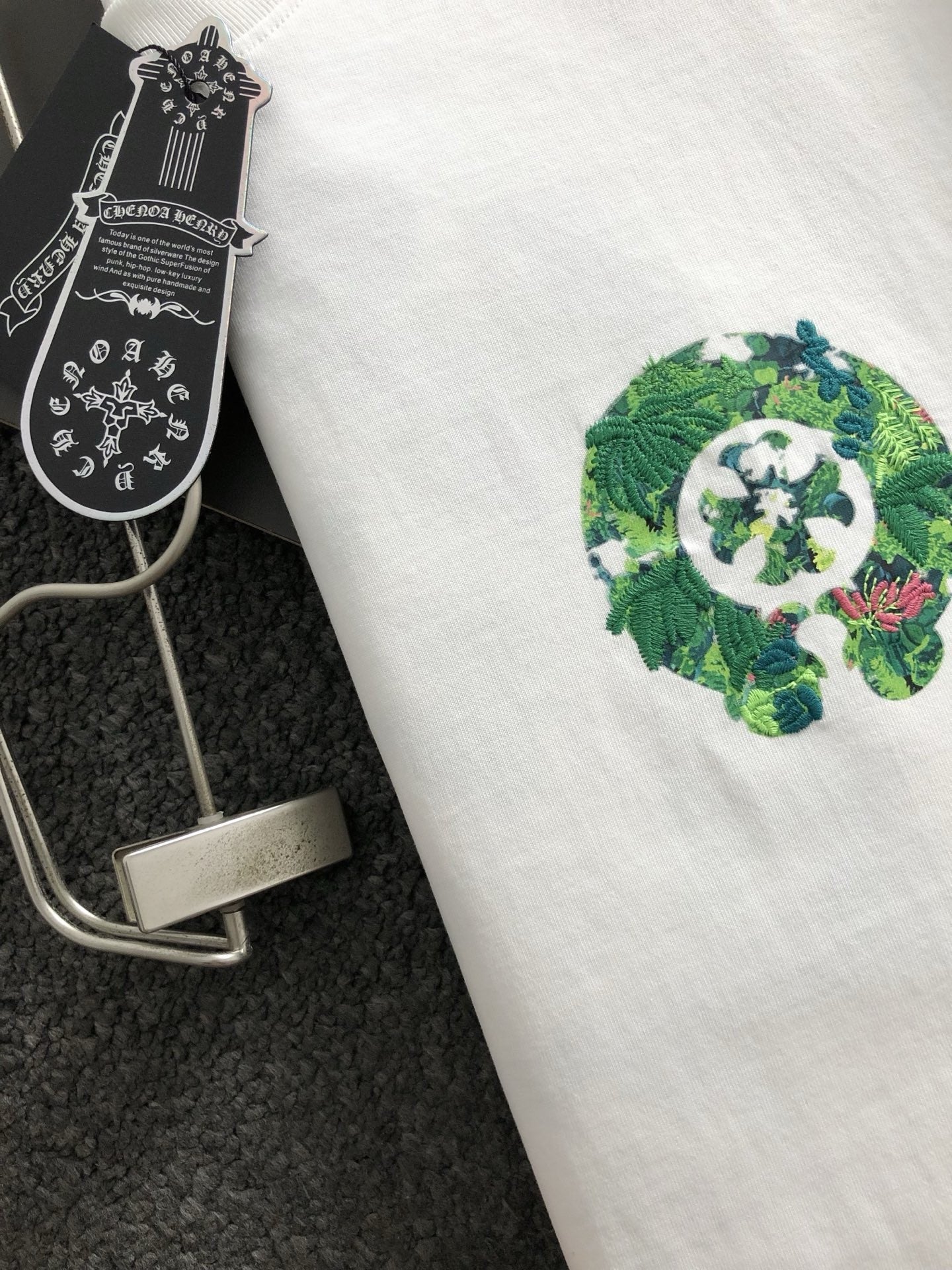Chrome Heart Botanical Horseshoe Tee