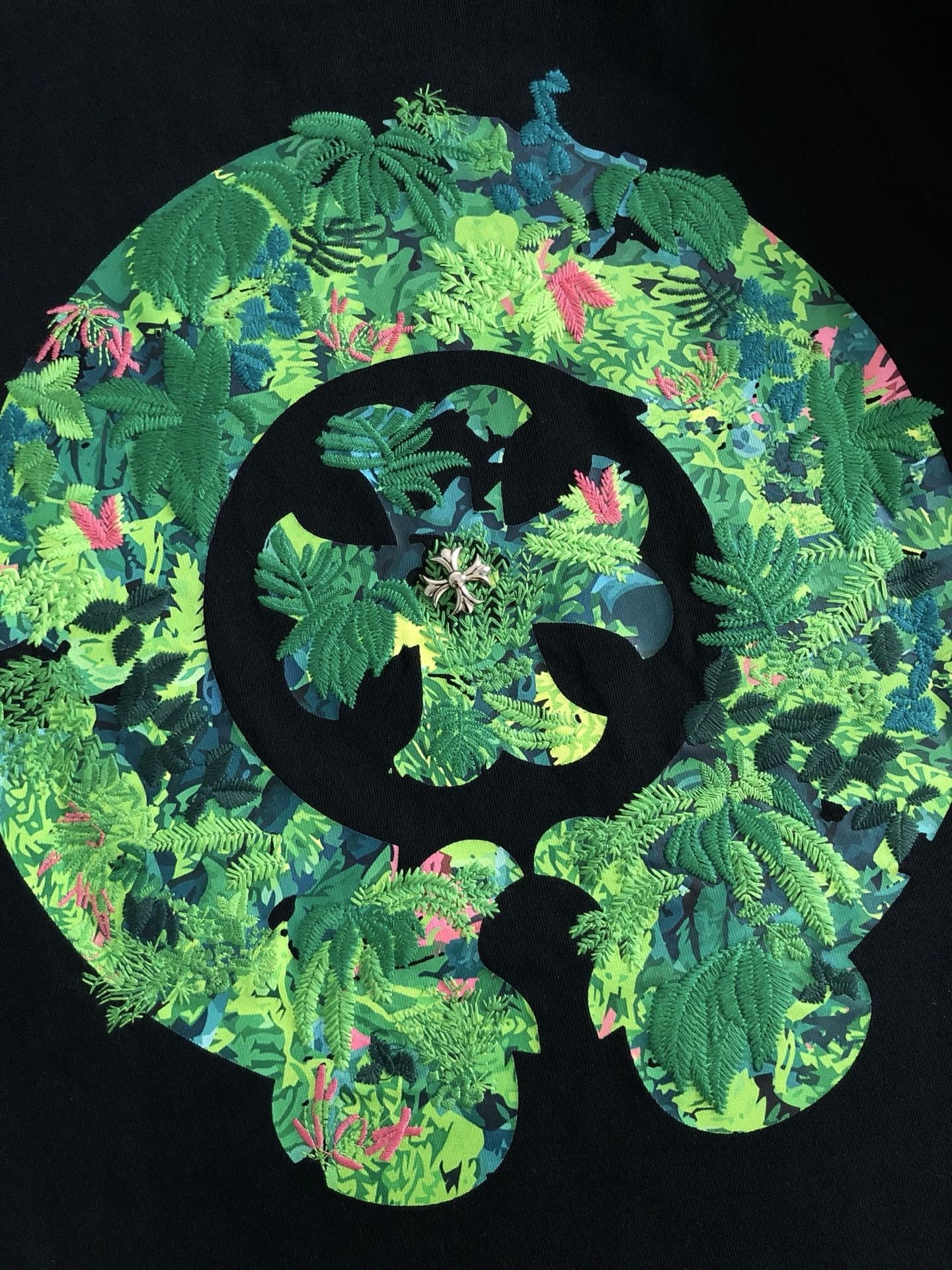 Chrome Heart Botanical Horseshoe Tee