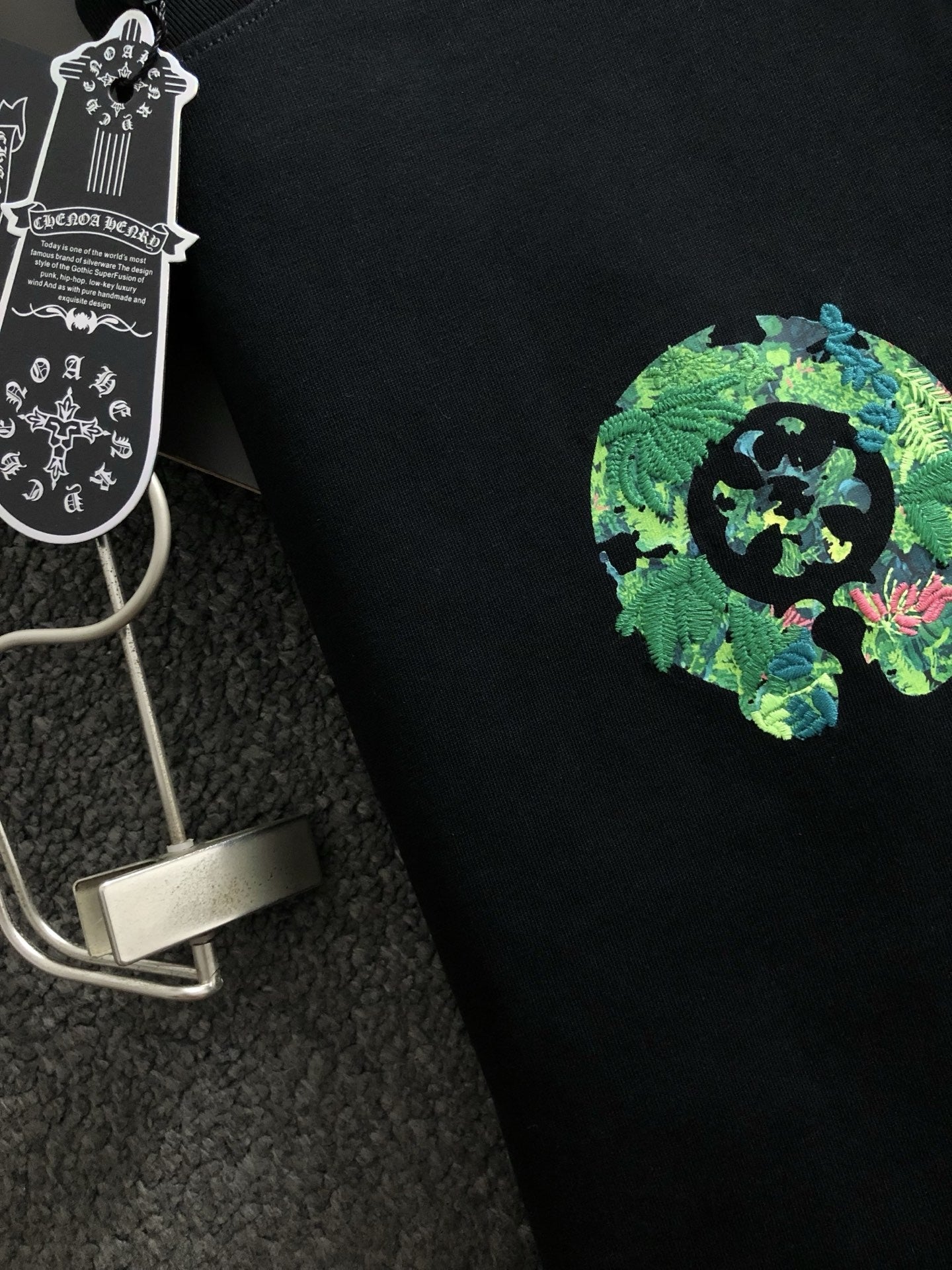 Chrome Heart Botanical Horseshoe Tee