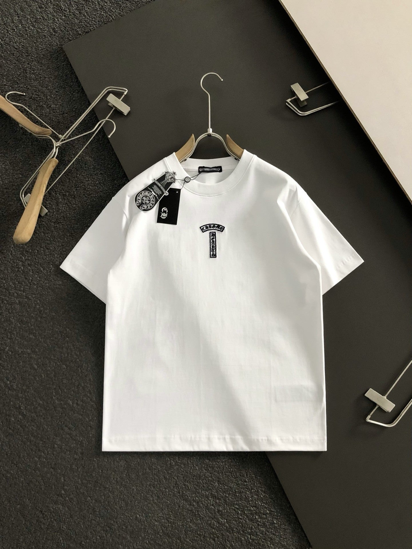 Chrome Heart Classic Horseshoe Banner Tee