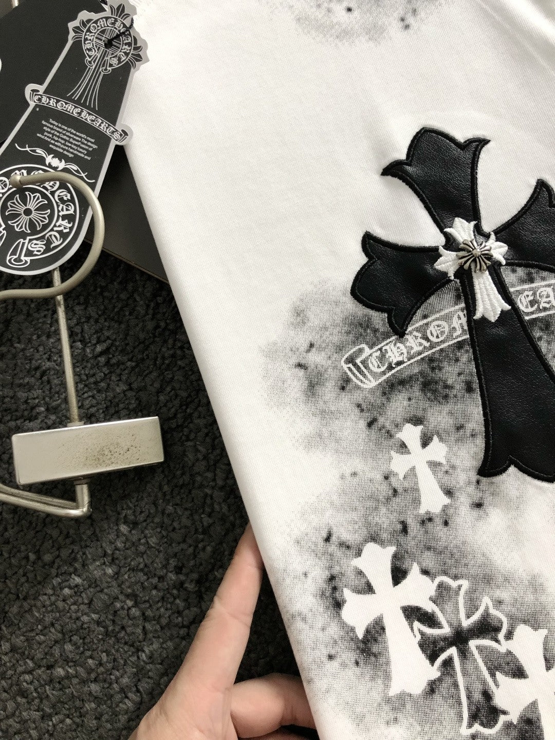 Chrome Heart Smoke Cross Tee