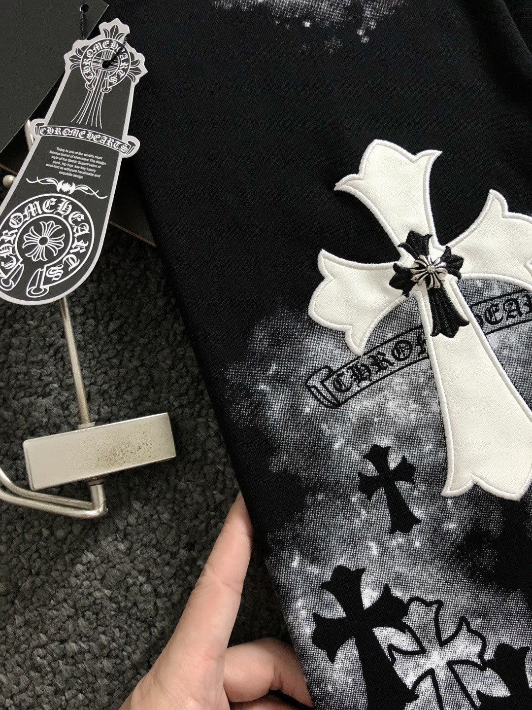 Chrome Heart Smoke Cross Tee