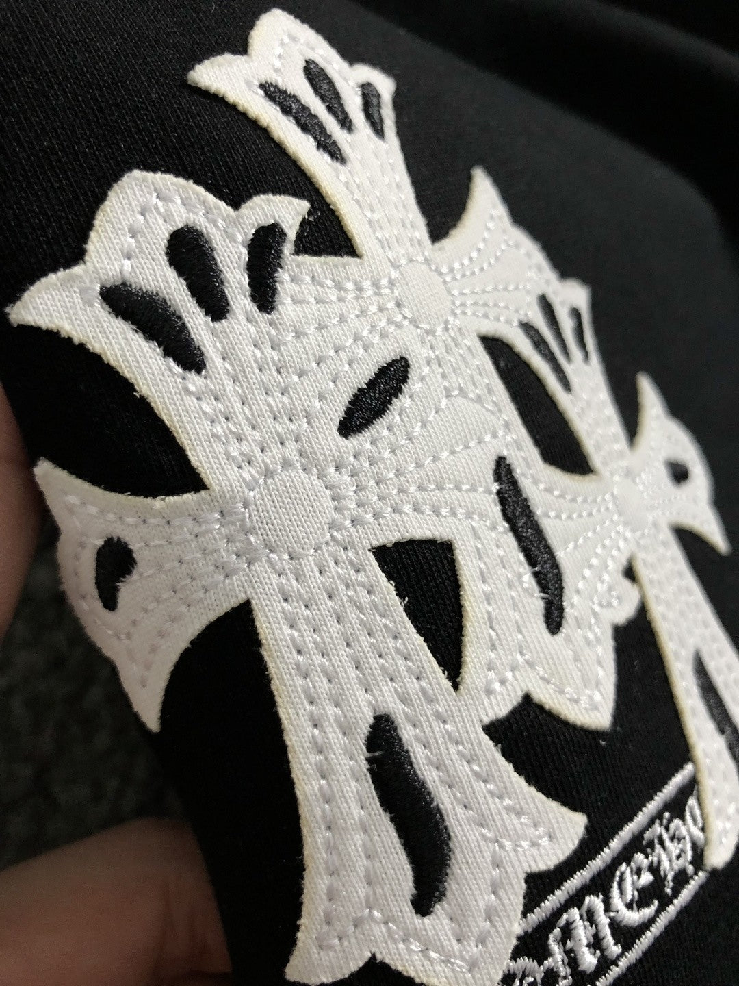 Chrome Heart Raglan Horseshoe Tee