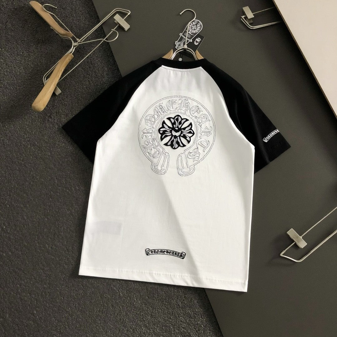 Chrome Heart Raglan Horseshoe Tee