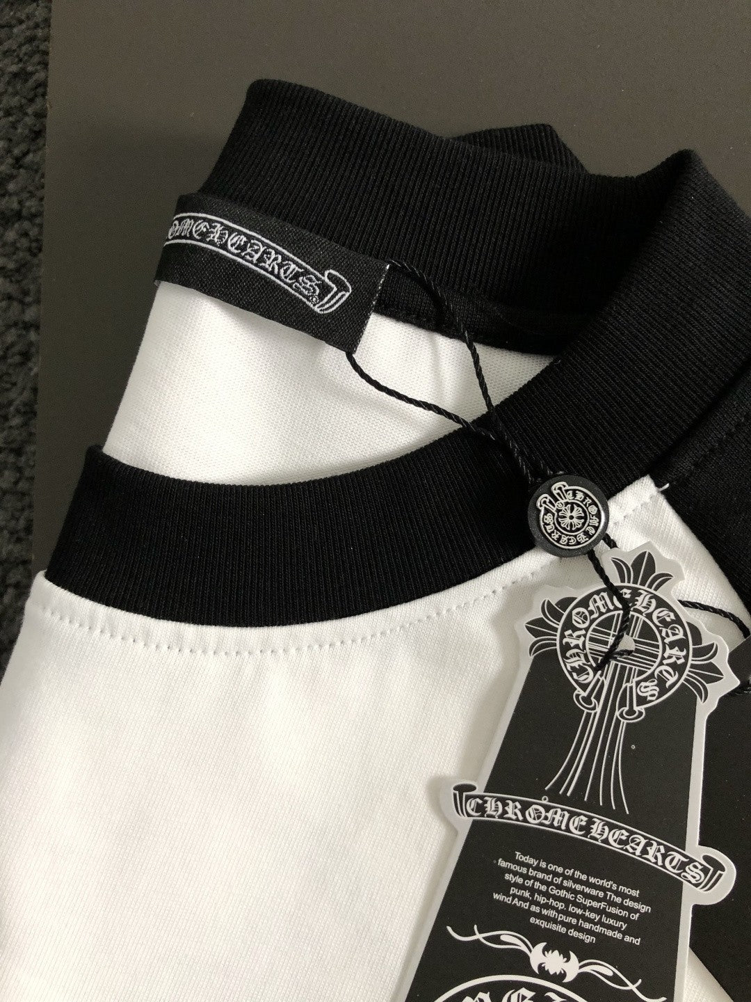 Chrome Heart Raglan Horseshoe Tee