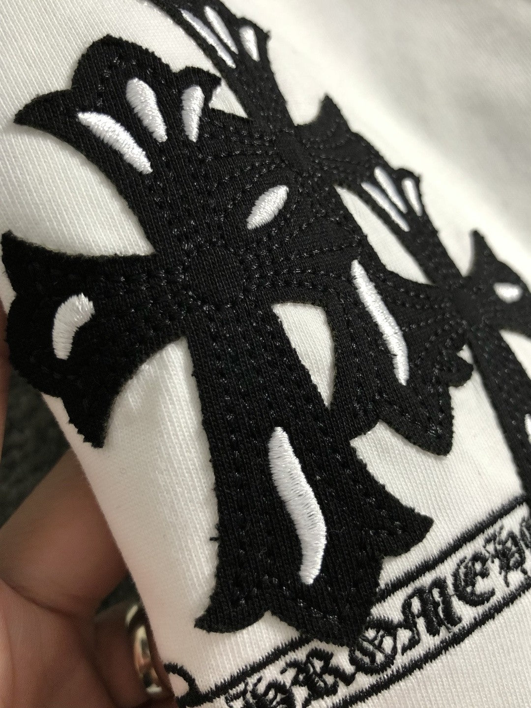 Chrome Heart Raglan Horseshoe Tee